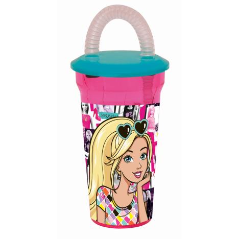 Barbie 450ml Drinks Cup With Straw £1.69